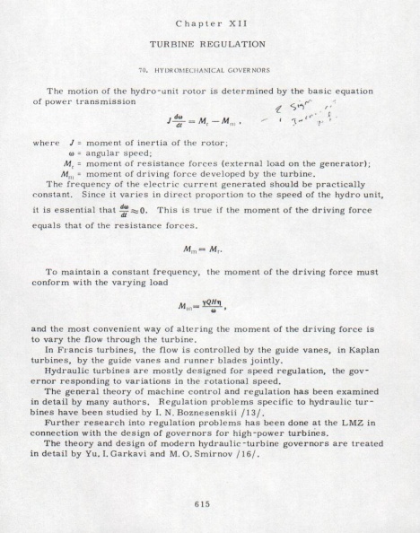 Vintage Hydro turbine control theory saved for the history books.